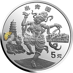 中國絲綢之路金銀紀念幣（第1組）22克圓形金質(zhì)紀念幣