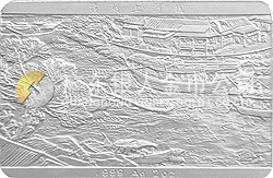 中國古代名畫系列（清明上河圖）紀(jì)念銀幣2盎司長方形銀質(zhì)紀(jì)念幣