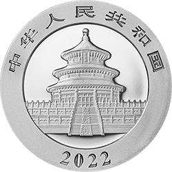 2022版熊貓貴金屬紀(jì)念幣30克圓形鉑質(zhì)紀(jì)念幣
