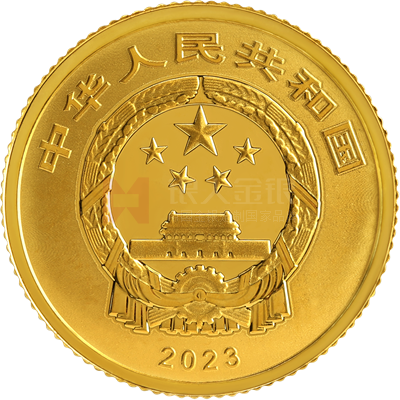 中華傳統(tǒng)瑞獸2克金質(zhì)紀念幣（龍）