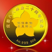 2012年10月：定制華南理工大學(xué)校友會(huì)定制紀(jì)念金幣