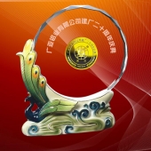 2016年4月定制　鳥巢國(guó)家體育場(chǎng)千足金金章黃金獎(jiǎng)牌純金金牌定制