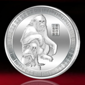 2017年2月　陜西定制　漢中旅游文化節(jié)定制純金銀紀(jì)念幣定制