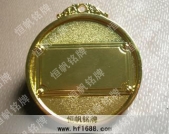 中山新徽學(xué)校2007年度優(yōu)秀員工獎(jiǎng)牌，金牌