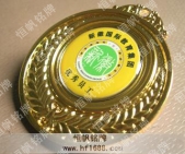 中山新徽學(xué)校2007年度優(yōu)秀員工獎(jiǎng)牌，金牌