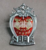 香港外科醫(yī)學(xué)院高級(jí)徽章,高檔金屬制品,貴金屬工藝品