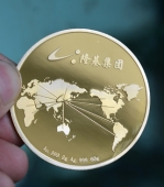 隆基集團成立40周年紀(jì)念金幣,紀(jì)念金章,純金金幣